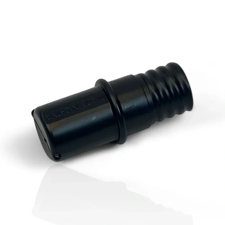 חוליית בסיס שחורה לעמוד תיחום וסימון מפלסטיק