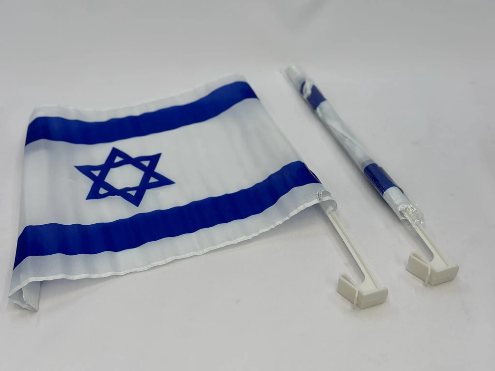 דגל ישראל לחלון הרכב