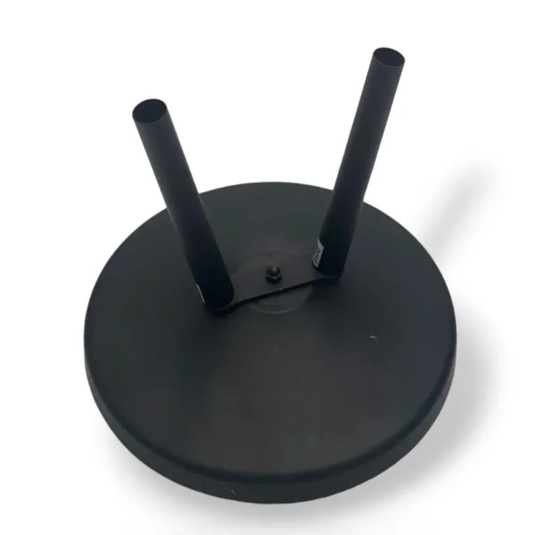 שושנת דגלים 2 קנים בסיס מקצועי לשושנה עם 2 קנים בגימור מט כולל משקולת