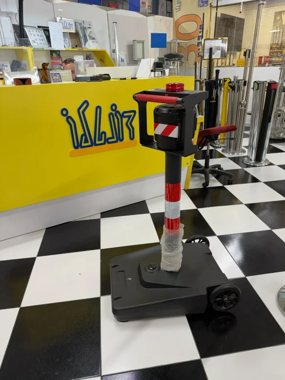 עמוד תור 20 מטר עם לד