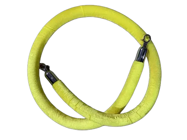 חבל תור צהוב מקטיפה