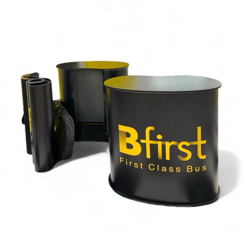 דוכן דלפק מתקפל