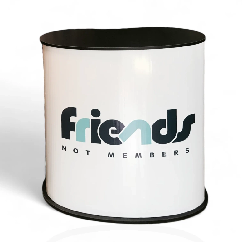 דוכן דלפק מתקפל