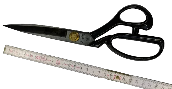 מספריים לטקס גזירה שחור 10 אינטש'