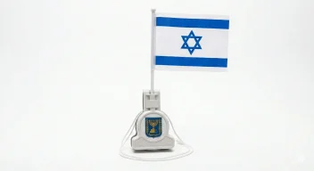 דגל ממותג ישראל לרכב