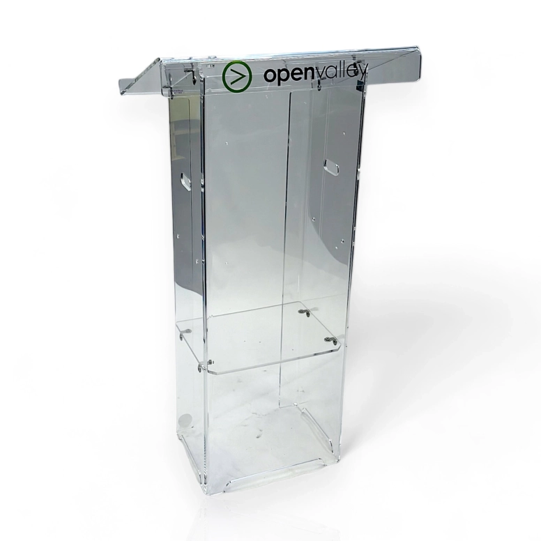 פודיום פרספקס שקוף