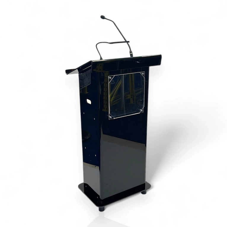 פודיום פרספקס שחור