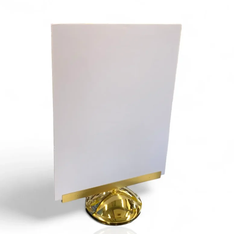 מחזיק קאפה, פוסטר או שולט נמוך בצבע זהב